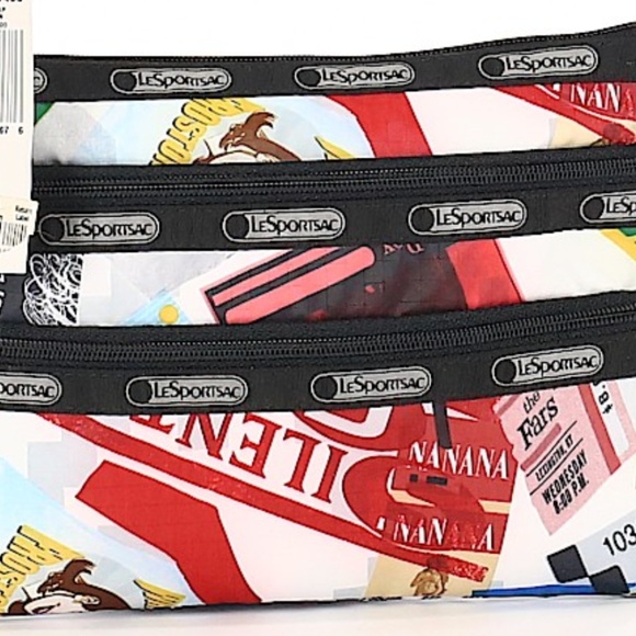 NWT LeSportsac Fun & Colorful Clutch Bag - Picture 3 of 4